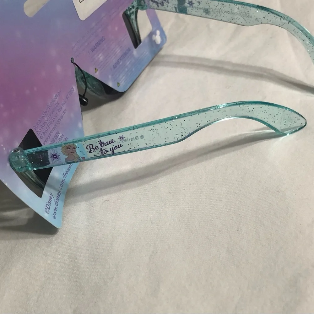 Disney Frozen Elsa glitter Be true to You Blue and Purple Glasses.3+